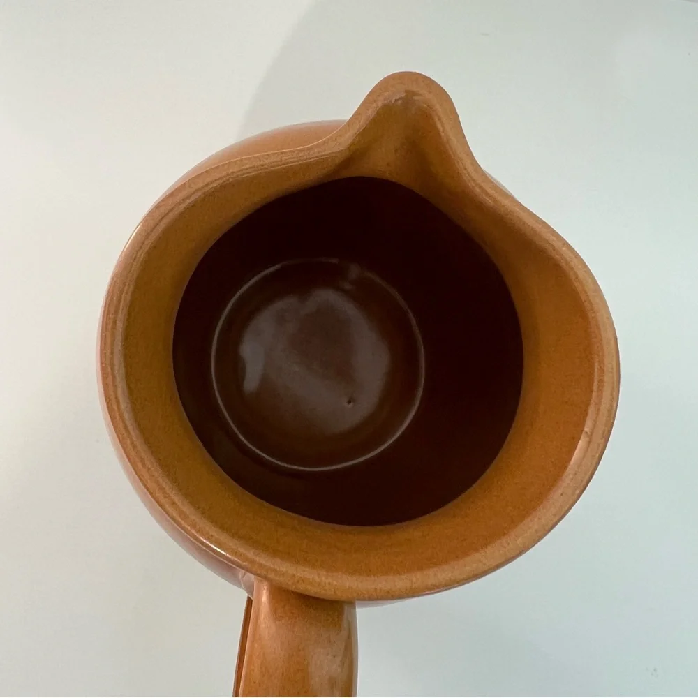 Handmade tan pottery